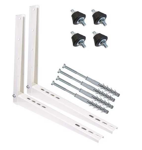 Set montaj AC - 2 console sustinere, 4 tampoane si 4 dibluri 12x220mm