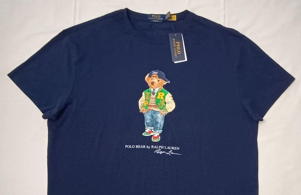 POLO Ralph Lauren Polo Bear Shirt оригинална тениска XL памук фланелка