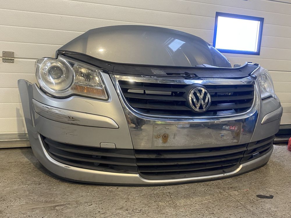 Fata completa Vw Touran facelift 2009 capota bara far trager radiator