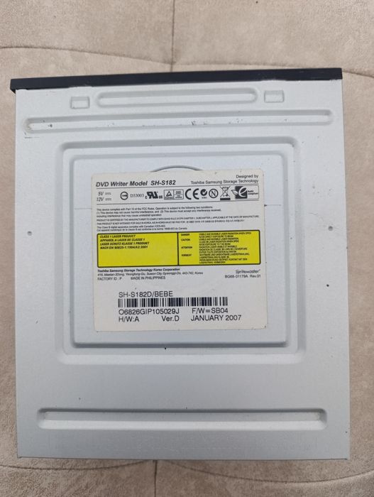 DVD записвачка SHS182