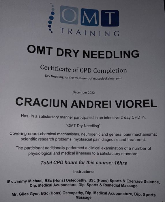 KinetMed - Masaj si kinetoterapie la cabinet sau domiciliu