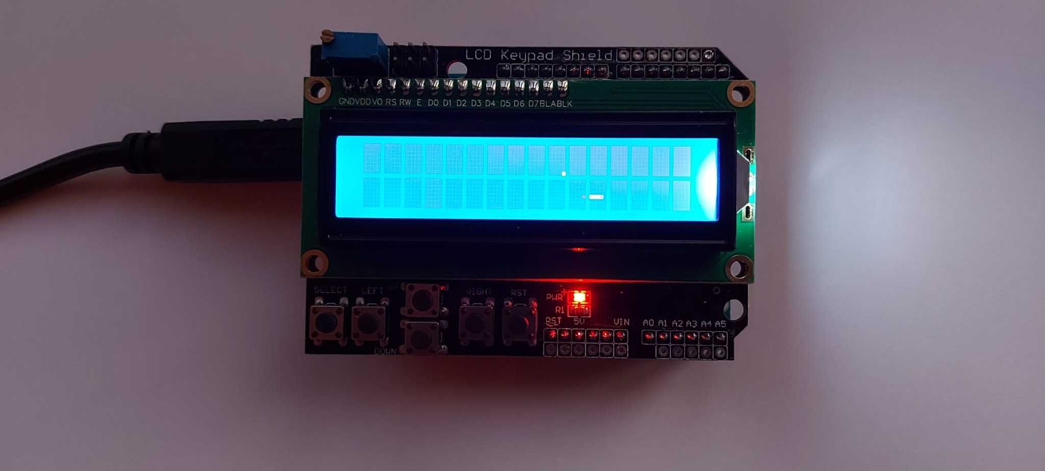 Arduino proiect Joc Sarpe / radio-ceas
