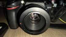 Nikon d7100 cu obiectiv Nikkor 50mm F1.8 D