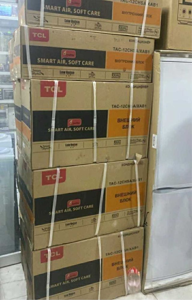 Кондиционер TCL 12” — инвертор, со склада, доставка и установка есть