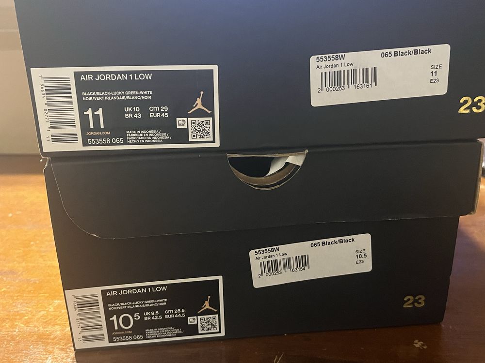 Nike Air Jordan 1 (Low) 10,11