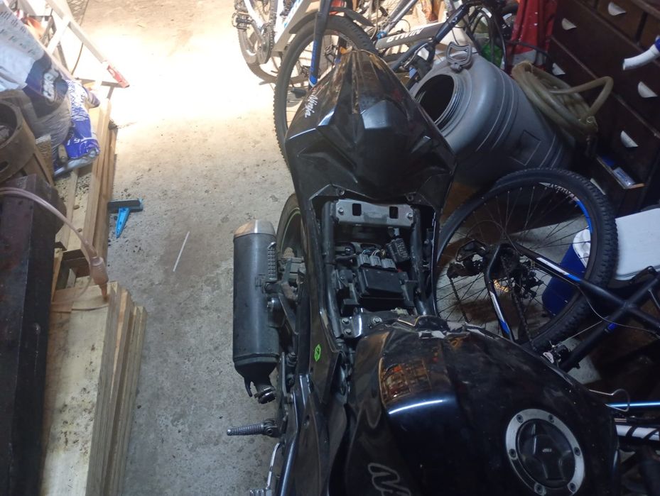 Vand motor Kawasaki Ninja avariat