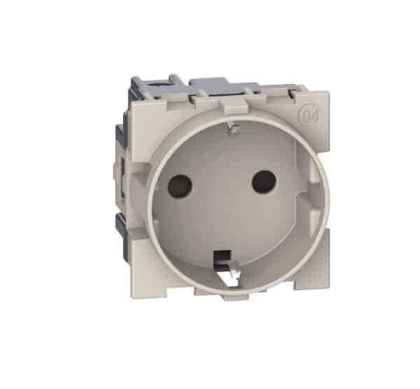 Контакт Legrand Living Now  ШУКО 2P+E 2 мод. 16A детска защита
