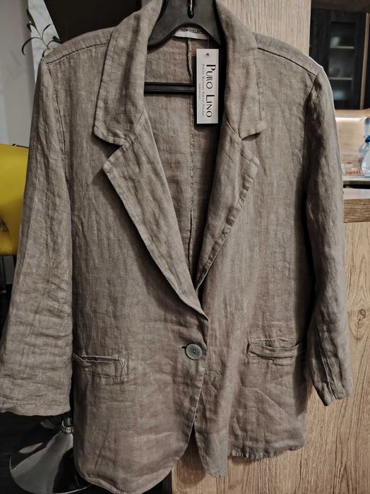 Ново дамско сако от лен
