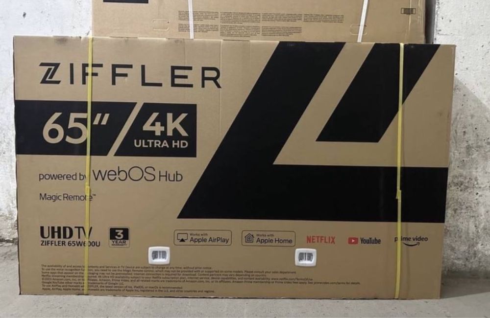 Телевизор ZIFFLER Qled 43/55/65 Прошивка + Доставка бесплатно !!!