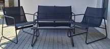 Set mobilier gradina (bancheta, fotolii si masuta)