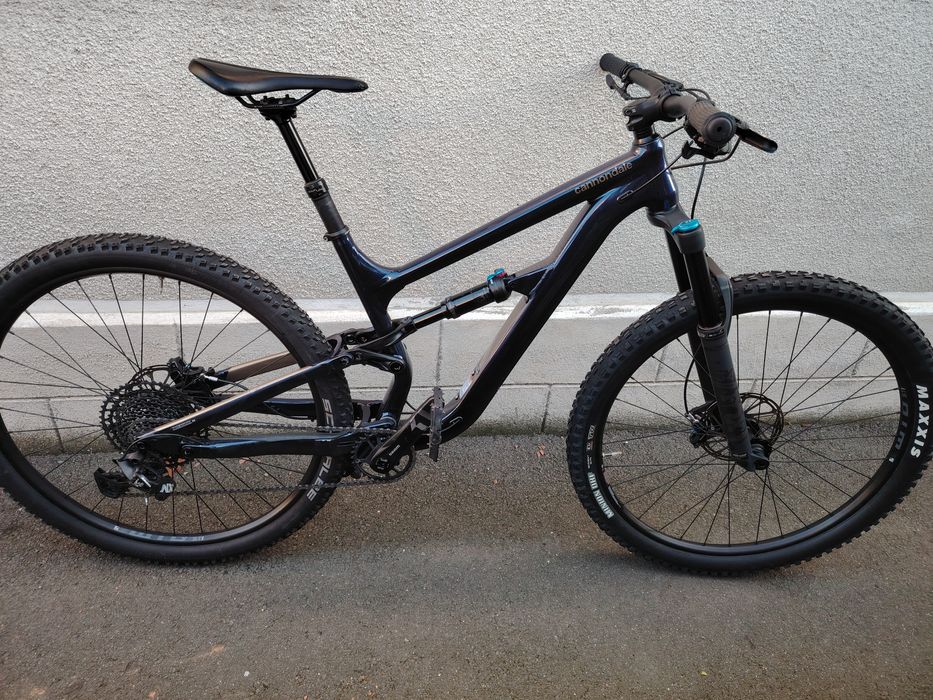 Bicicleta full suspension cannodale habit