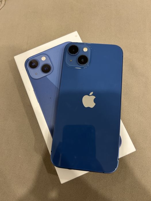 Iphone 13, синий, 128 гб, в отличном состоянии