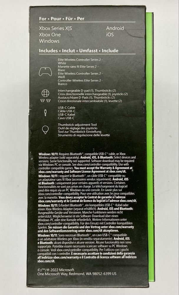 Controller Xbox Elite Series 2 Core White