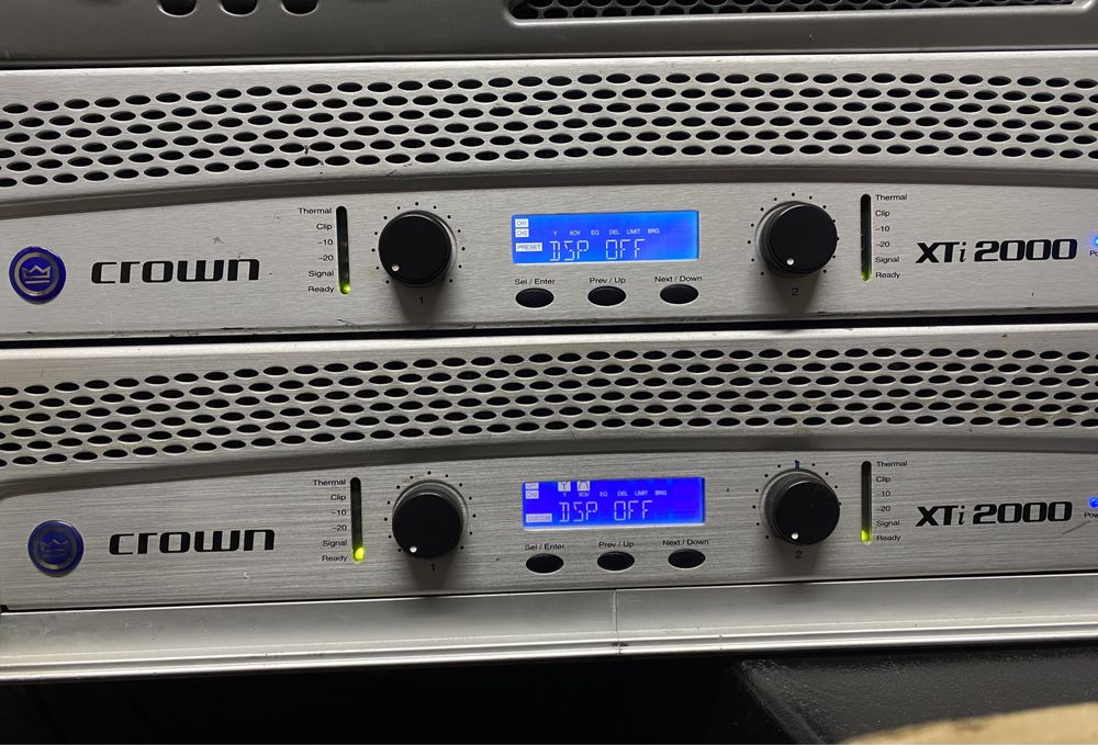 Продам усилители мощности с DSP процессором crown xti 2000
