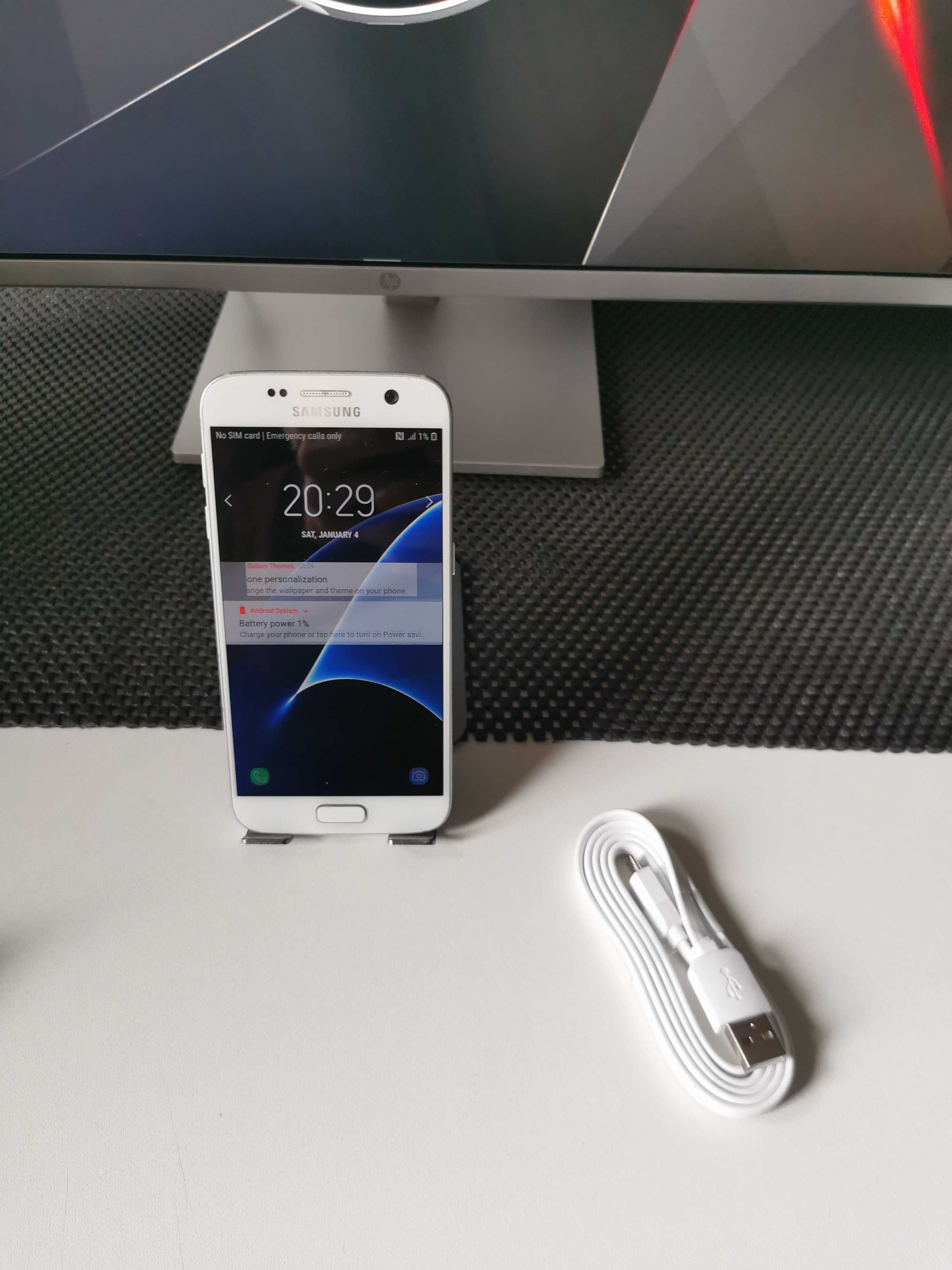 Samsung S7 - Alb -