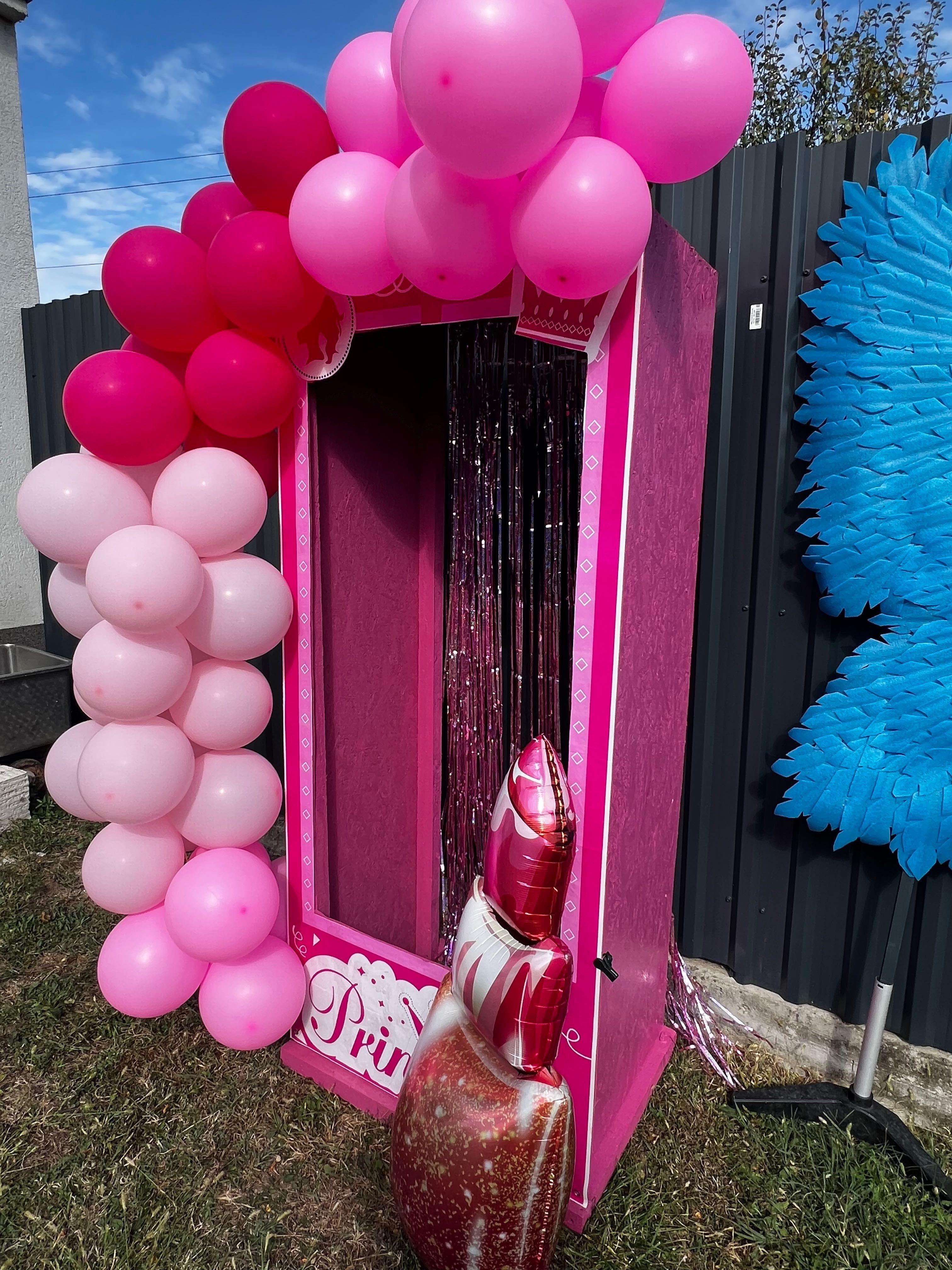 Nou!! Cabina foto barbie și aripi gigant