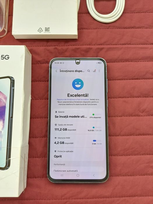 Urgent Samsung A55 5G 2024 8/128GB Memorie CA NOU!