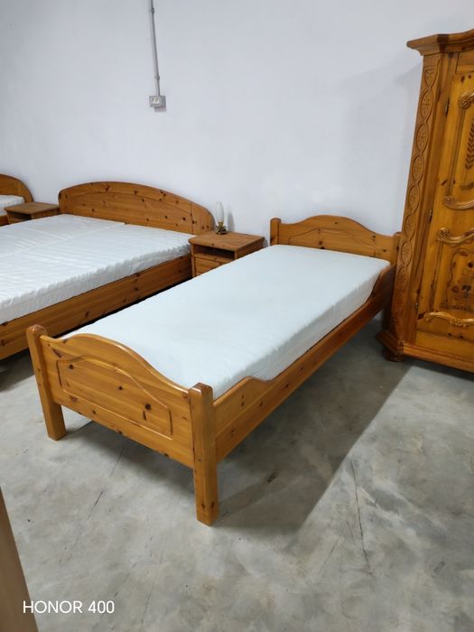 Paturi pt o persona 90x200 - Lemn Masiv - Mobila Germania