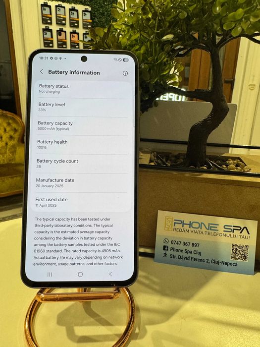Samsung A56 NOU 256Gb/8 RAM - Din magazin,cu garantie!