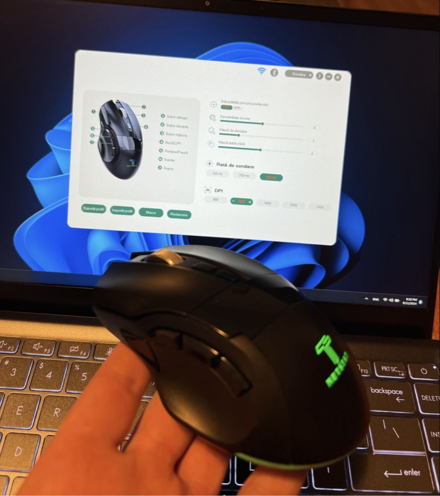Mouse NETSTAT wireless