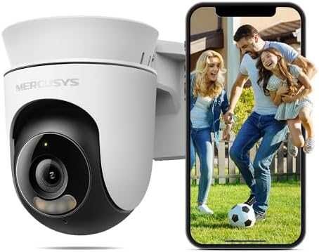 WiFi камера MERCUSYS MC510 2K 3MP, 360° панорама, цветно нощно виждане