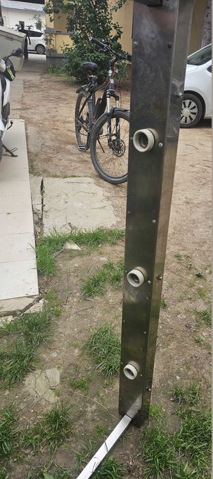 Vitrina calda, Masa calda, Masa de lucru inox