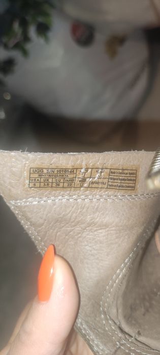 UGG Уникални обувки/ боти естествена кожа