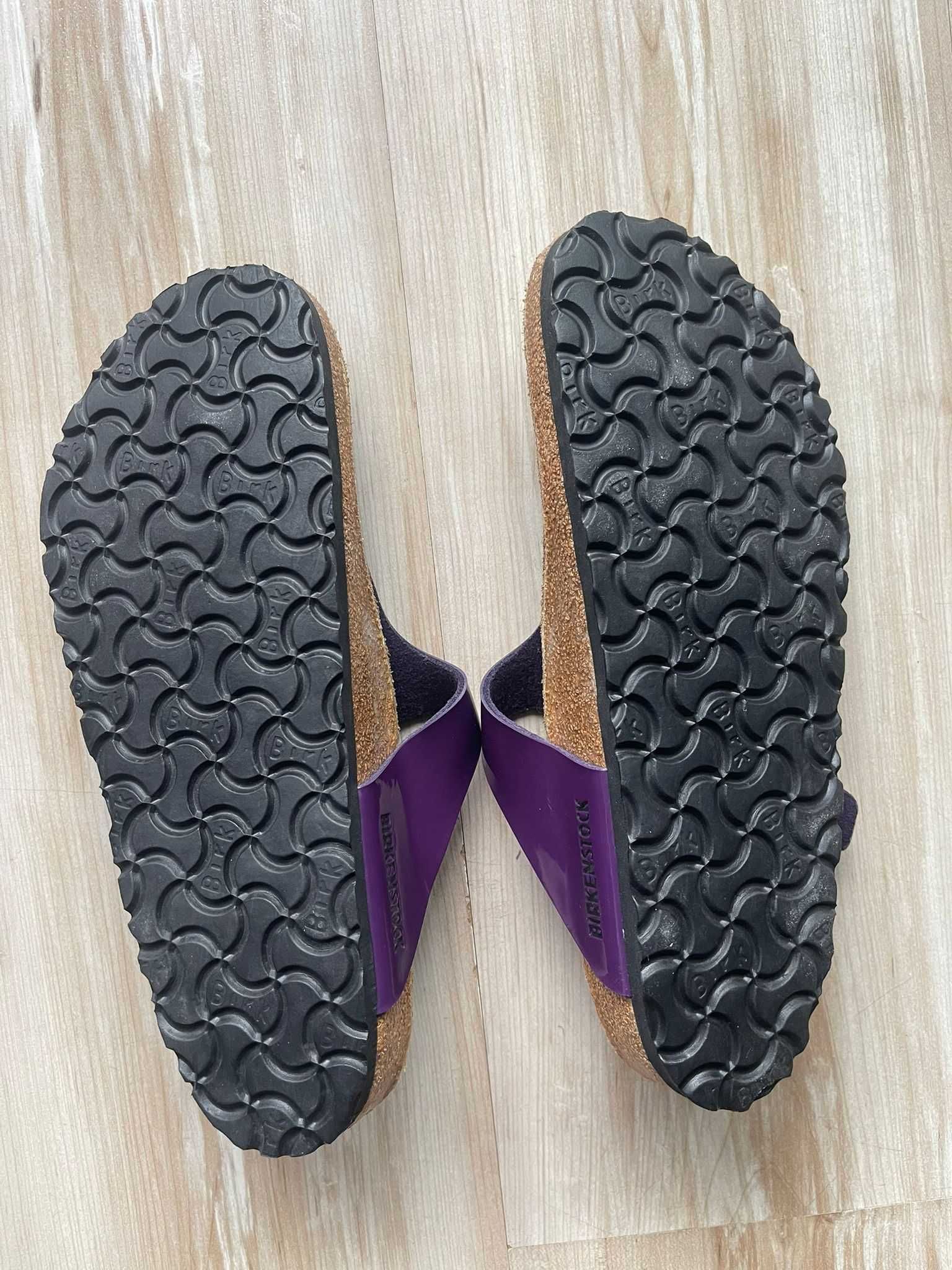 Sandale/Flip flops/Slapi Birkenstock, culoare mov, marimea 39