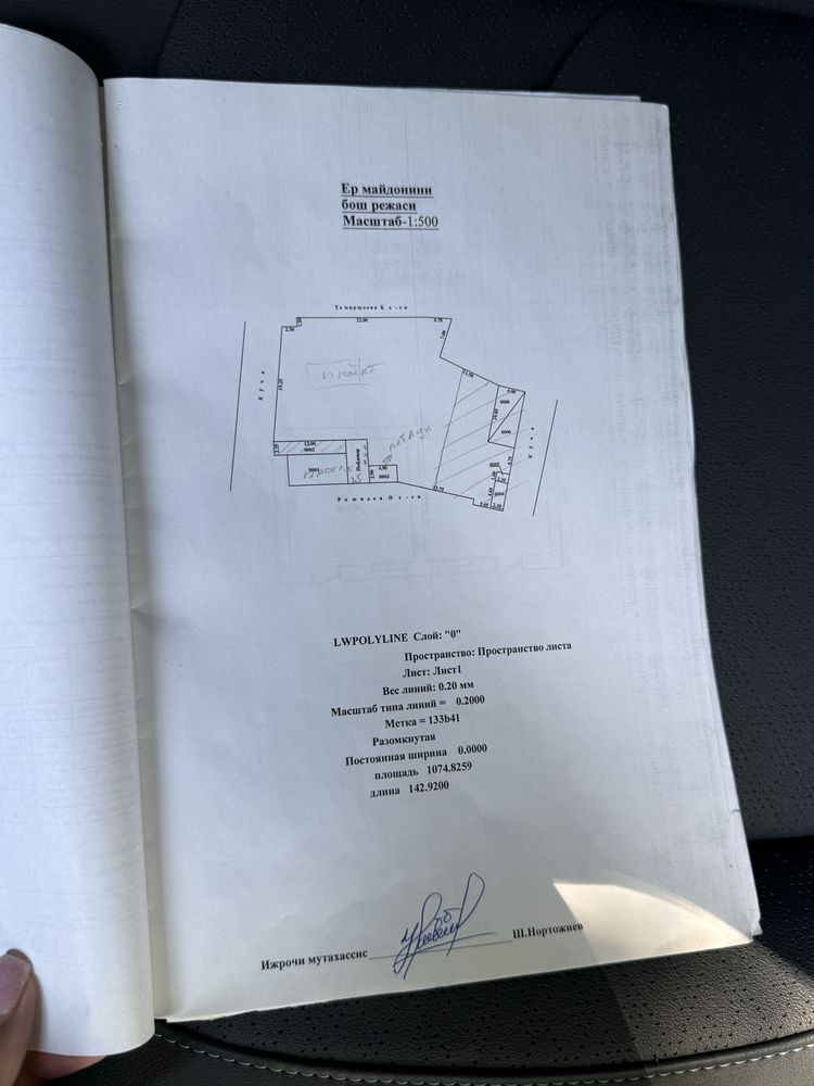 Бустонлик тумани Нанай кишлогида 5 сотих ер сотилади Нархи 45.000$