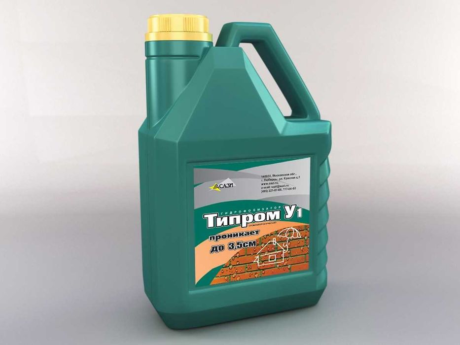 Типром У1 готовый к применению кремнийорганический гидрофобизатор 1 л