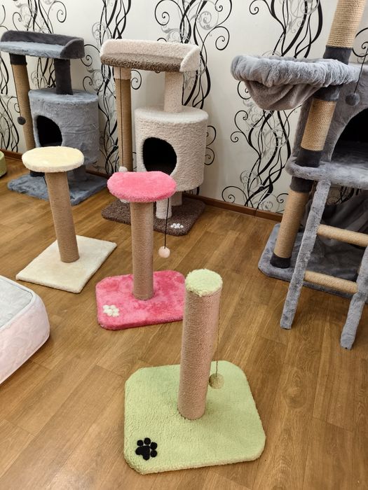 Когтеточки для кошек. 55см.Зоодомики