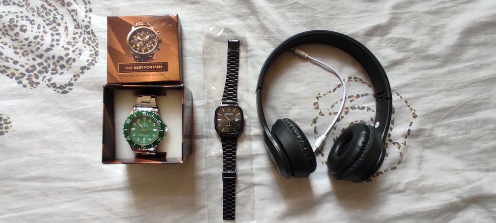 Rolex, Casio, quloqchin + zargadka