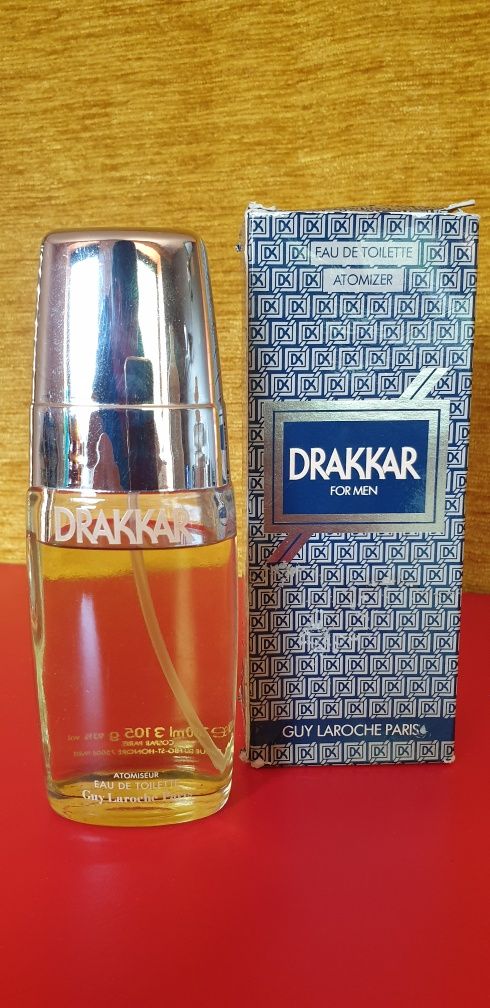 Parfum Guy Laroche - DRAKKAR, EDT 90ml din 100, vintage, prima editie