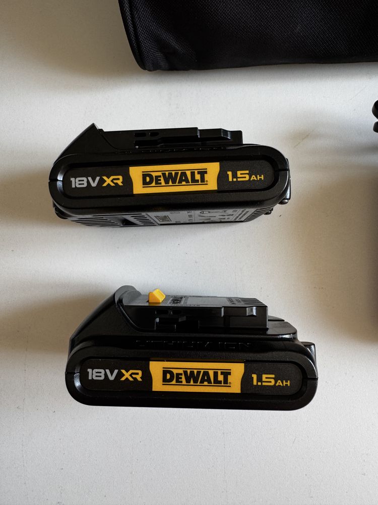 Bormașină DeWalt DCD771S2 18V XR, 2x 1.5Ah, Cuplu 42Nm