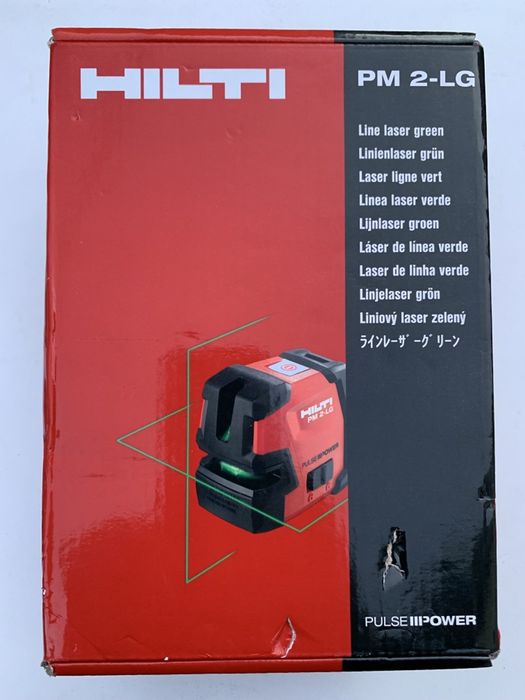 HILTI PM 2-LG лазерен нивел /НОВ/Оригинал