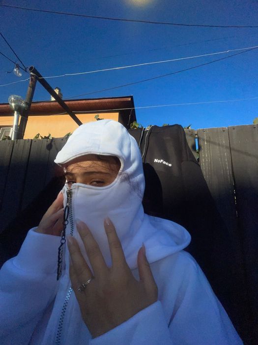 NoFace Masked Hoodie Zipped