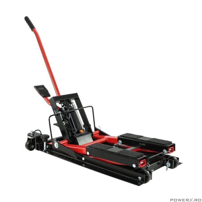 Cric hidraulic pentru motociclete, ATV, cu pedala pentru ridicare,