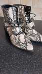 Steve Madden Botine Piele Sarpe Noi