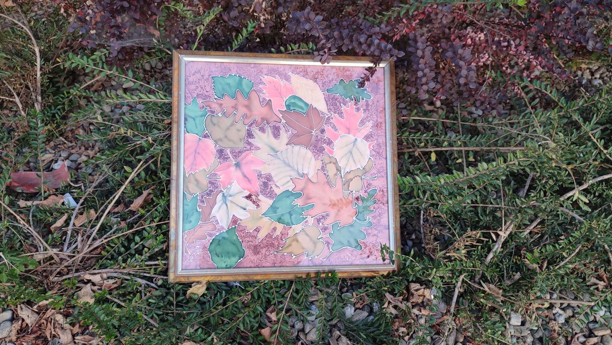 Tablou pictura "frunze de toamna"