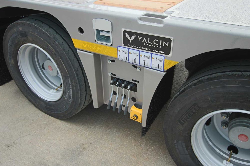 Trailer extensibil transport agabaritic cu 5 axe Yalcin 68 tone util