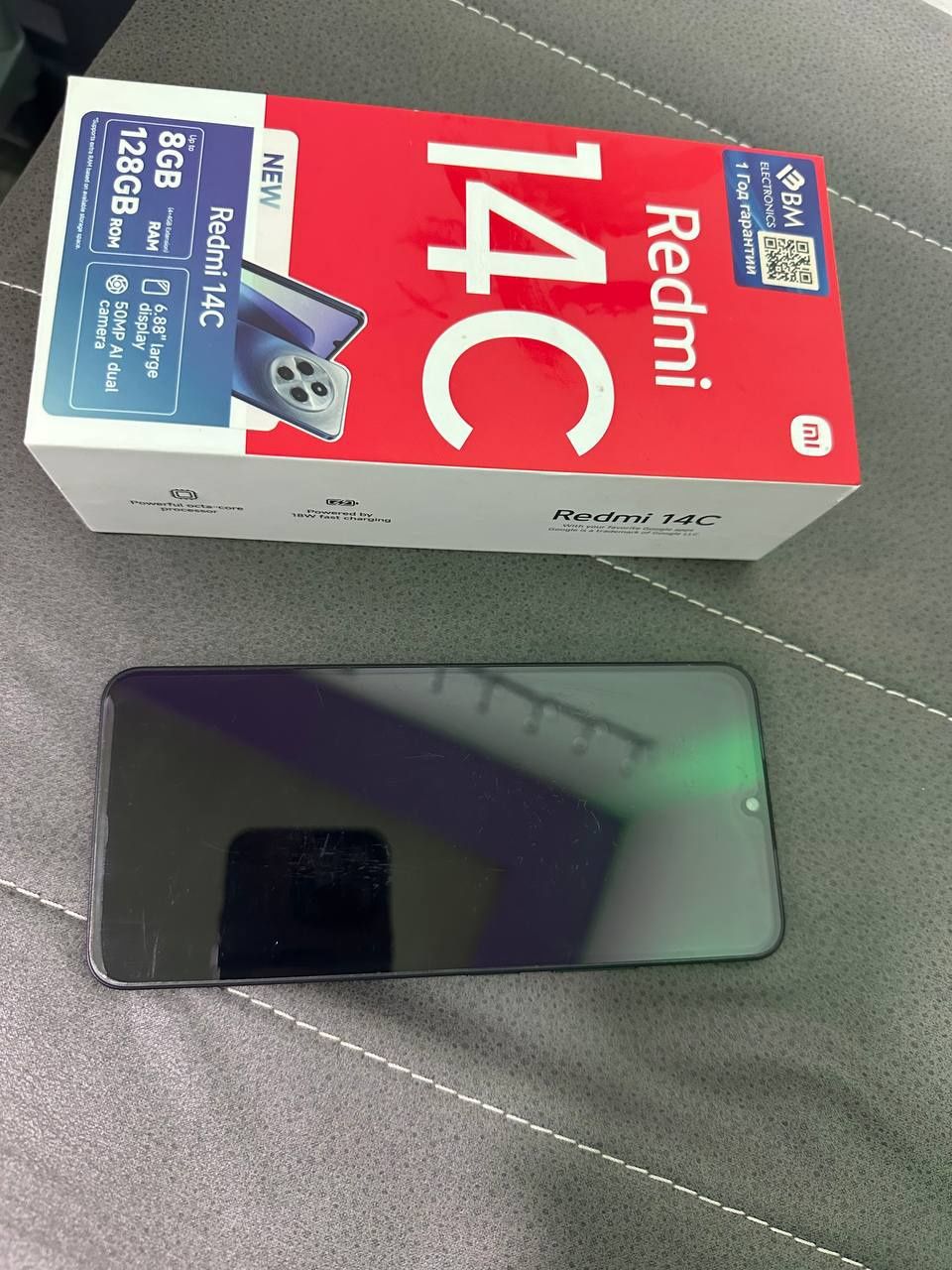 Redmi 14 C xolati ideal oganmga tort oy boldi bir qoʻl ishlatilgan