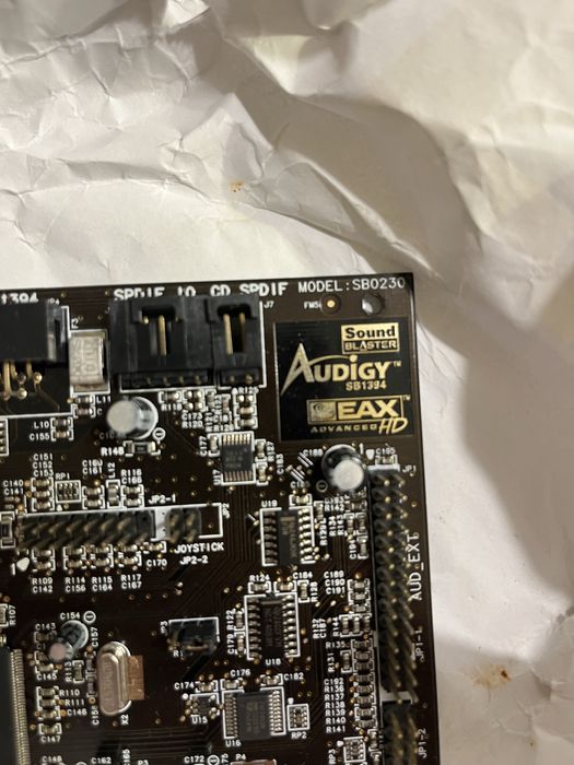 placa audio PC legacy creative audicity stare perfecta de functionare