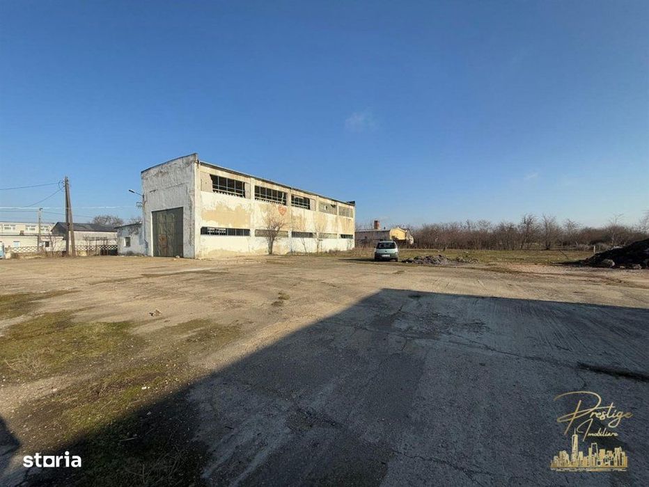 Hale industriale cu teren 6600 mp de vanzare in Com. Cefa