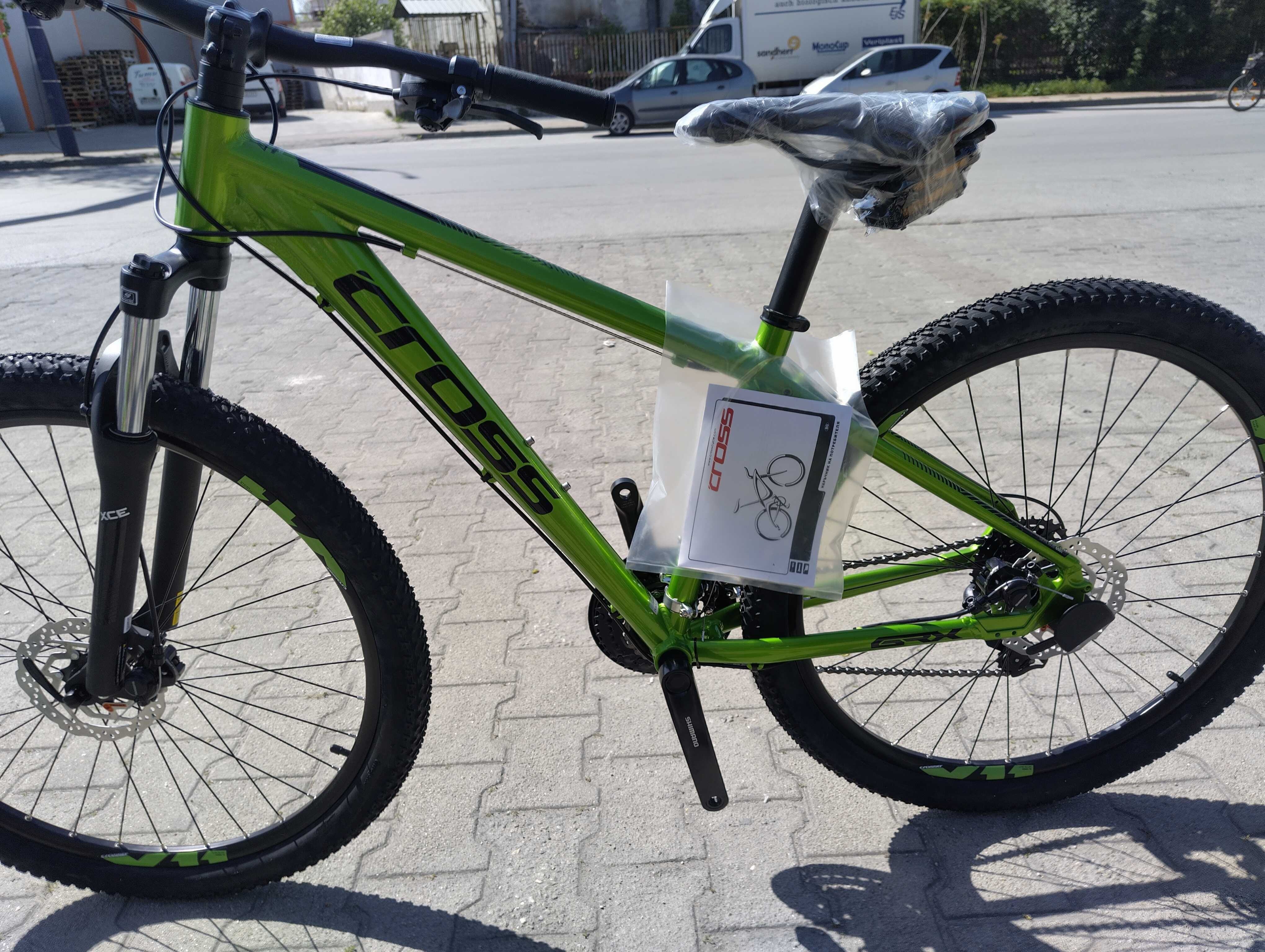 CROSS Велосипед 27.5" GRX 7 MDB 410mm зелен