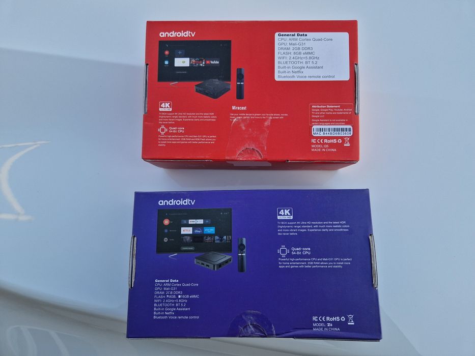 Андройд ТВ 4К бокс