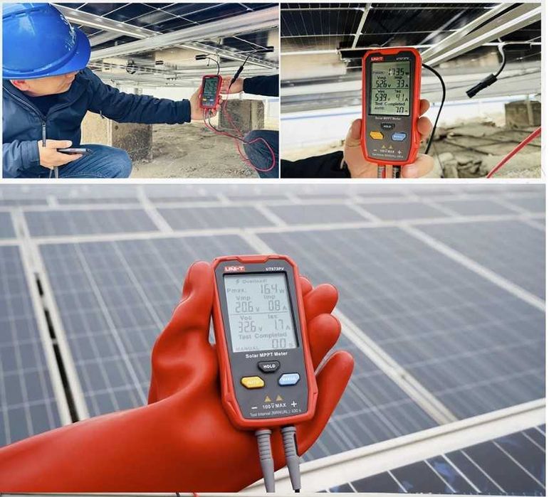 Tester MPPT pentru panouri fotovoltaice UNI-T UT673PV
