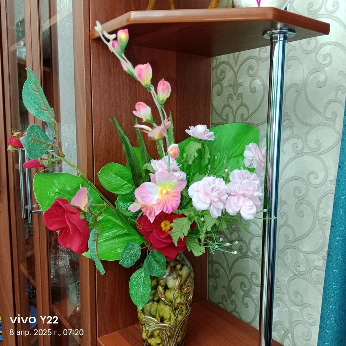 Цветы букет настольные