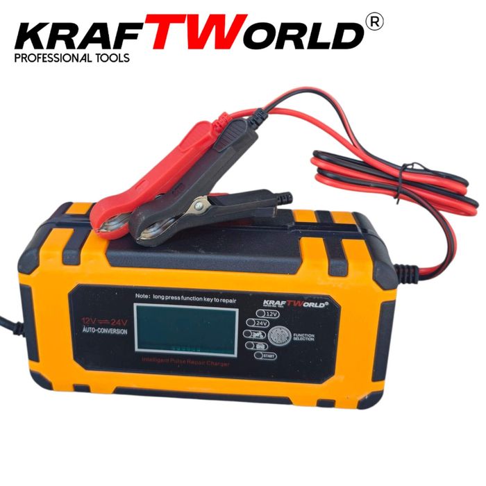 Автоматично Зарядно Устройство за акумулатори 12V – за кола