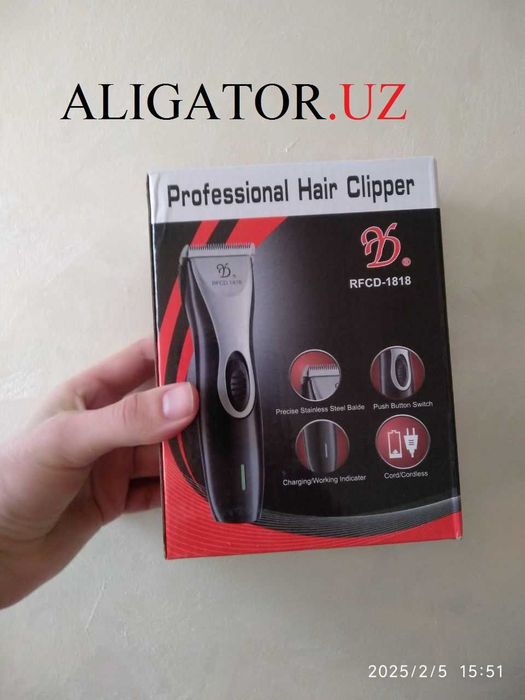 Машинка для стрижки волос Deyi 1818 / Soch oladigan mashina Deyi 1818