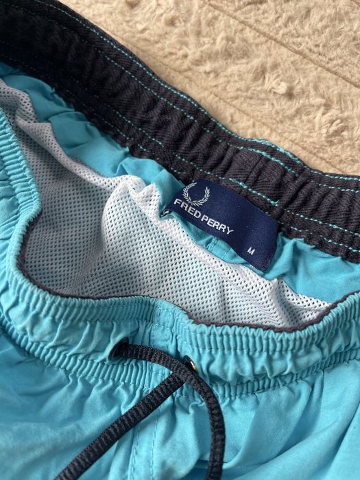 Fred Perry светлосини бански